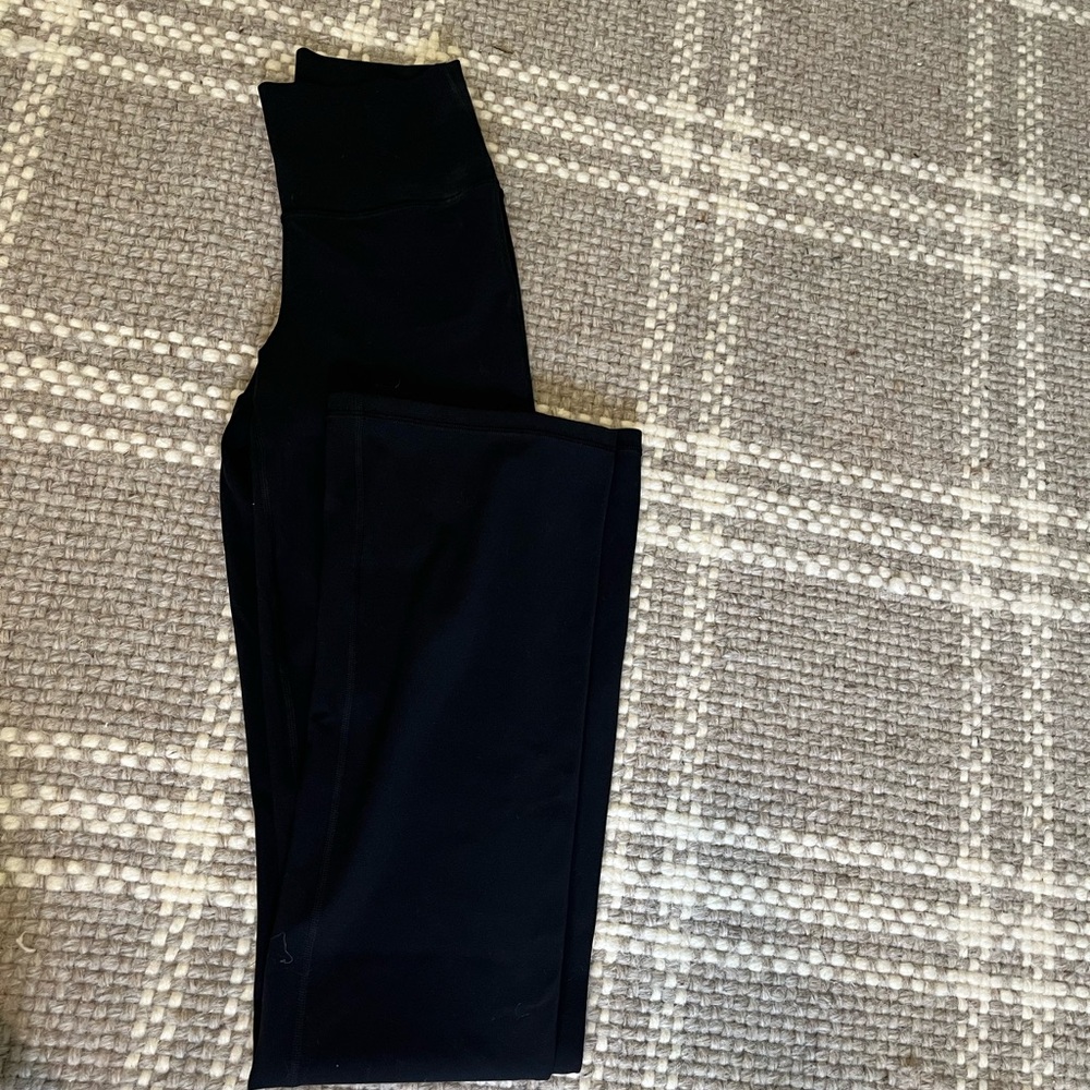 Athleta transcend slim boot fit leggings size small tall